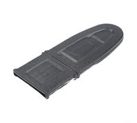 Crabop Cubierta de barra de motosierra de 6 pulgadas, cubierta de guía para motosierra eléctrica de 6 pulgadas, funda protectora negra contra óxido y desgaste, accesorios de motosierra