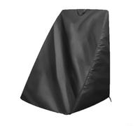 Crabop Cubierta resistente al agua 420D 63x66x88cm, resistente al sol, a prueba de lluvia, funda protectora de bobina de jardín al aire libre para acampar (negro 420D)