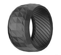 Crabop Cubiertas de goma antideslizantes para ruedas Worx para Landroid M500 M700 S300 M1000, neumáticos de agarre mejorado para césped húmedo y terrenos irregulares, piezas de repuesto (1 unidad)
