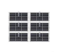 Crabop Filtro HEPA de repuesto para Xiaomi para aspiradora robot MIJIA M40/D110CN, 99.97% de captura de polvo para hogares de mascotas, paquete de 4/6/8 (B)
