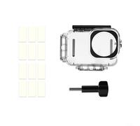 Crabop Funda magnética impermeable, para DJI Action 6, carcasa de buceo de 60 m, con liberación rápida, carcasa de policarbonato y acero inoxidable para buceo, esnórquel y natación