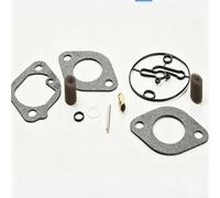 Crabop Kit de reparación de carburador 699814 sustituye a 699815 Juego de juntas de metal para revisión de motor de cortacésped, fácil de instalar, herramienta de jardín DIY