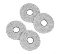Crabop Kit de trapeador para Deebot X1 para omni para t10 Turbo para t20, almohadillas de microfibra lavables y reutilizables, fuerte absorción para el cuidado del suelo, paquete de 4/10 (paquete de 4