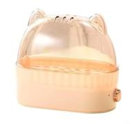 Crabop Olla de huevos inteligente pequeña, apagado automático, caldera de 2 huevos para huevos duros perfectos en minutos, portátil para cocina, dormitorio, caravana (manual beige)