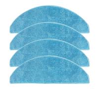 Crabop Paños de microfibra para liectroux G7, para aspiradoras robot AENO RC4S y EVOLUTION AIRO - Almohadillas reutilizables de alta absorción para limpieza profunda de pisos (paquete de 4) (paquete