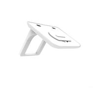 Crabop Soporte de pared ajustable, para Echo Show 5, soporte ABS resistente, con ángulo de visión flexible para videollamadas, accesorio para el hogar inteligente que ahorra espacio (blanco)