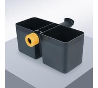 Crabop Soporte para micrófono con clip para teléfono y soporte para micrófono, bandeja ajustable para tubos de 14 a 23 mm, capacidad para tazas de hasta 8,5 cm, ideal para escenarios de estudio