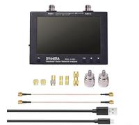 Crabop SV4401A VNA Analizador de red vectorial 50kHz-4.4GHz 100dB Rango dinámico 7 pulgadas LCD táctil para tdr función para pruebas de cable de antena RF