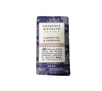 Crabtree & Evelyn Lavender & Espresso Soap de 3 Compartimento gemahlene Jabón 158 g