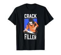 Crack Filler Metal Construcción Cerrajero Soldador mag TIG Divertido Camiseta