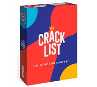 CRACK LIST | Juego de Cartas Divertido | Regalo Original de Navidad | Juego de Mesa Familiar y para Adultos Tipo “Stop” | 2-8 Jugadores | +10 Años I Español