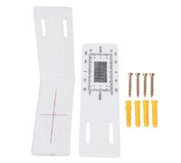 Crack Monitor | L Shape Acrylic Measuring Detector | Crack Gauge | for Detection Tracking Building Internal External Wall Corner