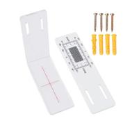 Crack Monitor - L Shape Acrylic Record Tool - Crack Gauge,for Detection Tracking Building Internal Wall Corner
