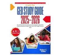 Crack the GED Study Guide 2025-2026