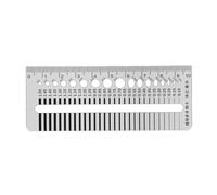 Crack Width Gauge Accurate Gap Ruler Stainless Steel
