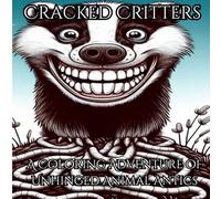 Cracked Critters: A Coloring Adventure of Unhinged Animal Antics: Fun, stress relief, relaxation, meditation, and mindfulness for all ages (Color Your ... Away: A Relaxing Adult Coloring Book Series)