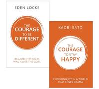 Cracked por James Davies y The Courage To Be Dislike de Ichiro Kishimi, conjunto de colección de libros Fumitake Koga 2