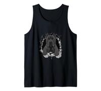 Cracked Wall Cane Corso Camiseta sin Mangas