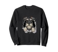 Cracked Wall Giant Schnauzer Sudadera