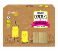 Crackers Orgánicos de Sarraceno y Quinoa, Sin Gluten, Veganos, 120g. Pack de 3