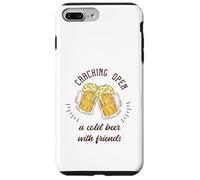 Cracking Open A Cold Beer With Friends - Regalo divertido de cerveza Carcasa para iPhone 7 Plus/8 Plus
