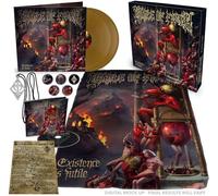 Cradle Of Filth - Existence Is Futile BOX in IGI (gold), buttons, flag, necklace, lyricsheet
