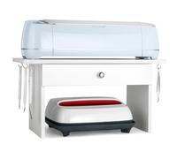 Crafit Soporte Organizador de Sobremesa Compatible con Máquinas Cricut, Patas para mesa de escritorio con organizador de accesorios y herramientas - Ahorra espacio en tu mesa o escritorio
