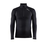 Craft Active Extreme X Zip LS M Tops para Hombre, Negro, S