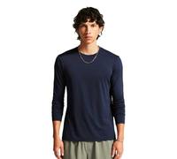 Craft ADV Essence LS tee 2 Blaze - Camiseta Funcional Transpirable de Manga Larga S con Zonas de Malla - Camiseta de Entrenamiento de poliéster Reciclado para Fitness y Exterior