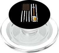Craft Beer American Flag USA 4th July Brewery Alcohol Lovers PopSockets PopGrip para MagSafe