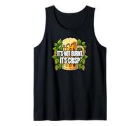 Craft Beer Drinker It's Not Burnt It's Crisp Camiseta sin Mangas