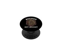 Craft Beer Homebrewer Brewed Not Bought PopSockets PopGrip Adhesivo