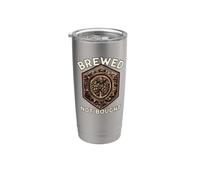 Craft Beer Homebrewer Brewed Not Bought Vaso térmico de acero inoxidable de doble pared