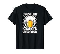 Craft Beer Homebrewer Crush The Krausen Or Go Home Camiseta