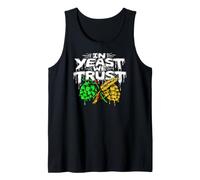 Craft Beer Homebrewer In Yeast We Trust Camiseta sin Mangas