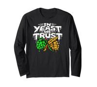 Craft Beer Homebrewer In Yeast We Trust Manga Larga