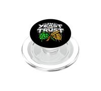 Craft Beer Homebrewer In Yeast We Trust PopSockets PopGrip para MagSafe
