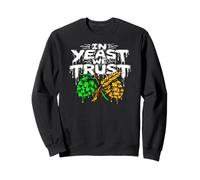 Craft Beer Homebrewer In Yeast We Trust Sudadera