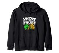Craft Beer Homebrewer In Yeast We Trust Sudadera con Capucha