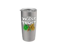 Craft Beer Homebrewer In Yeast We Trust Vaso térmico de acero inoxidable de doble pared