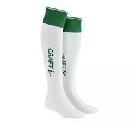 Craft Calcetines para niños Squad Sock Progress 2.0 Contrast 1914650 blanco/verde equipo 40-42