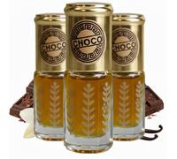 Craft & Care - Choco Musk Perfume Árabe | Aceite CONCENTRADO 3 ml (Formato Bolsillo) | Chocolate Unisex | Ideal para Layering, Sin Alcohol (1, Choco)