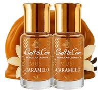 Craft & Care - Musk Caramelo Perfume Árabe Hombre & Mujer | Aceite Perfumado SIN ALCOHOL | Fragancia Dulce y Cremosa con Almizcle Suave, Atractiva, Cálida y Envolvente (2, Caramelo)