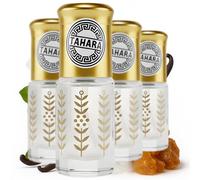 Craft & Care - Musk Tahara Perfume Árabe | Aceite Perfumado CREMOSO Y CONCENTRADO 3 ml (Formato Bolsillo) | Almizcle Blanco con Notas de Algodón y Jazmín | Unisex, Sin Alcohol (4, Tahara)