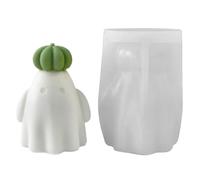 Craft Casting Mold, Silicona Molds For Candles, Pumpkin Ghost Shape Plaster Mould For Cement, Home Seasonal Decor, Candle Wax Halloween Decor Enthusiasts Craft Teachers Event Organizers
