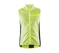 Craft Chaleco de viento ligero Adv Essence amarillo XXL