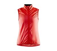 Craft Chaleco ligero cortavientos Adv Essence para damas rojo XS