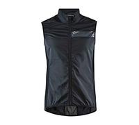 Craft Chaqueta de ciclismo para hombre Essence Light Wind Vest, Negro, S