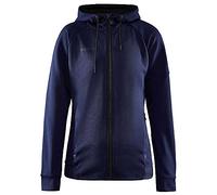 Craft Chaqueta de Entrenamiento con Capucha de poliéster Reciclado ADV Unify FZ Hood para Mujer, Elige tu Talla: XL, Elige tu Color: Azul Marino