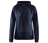 Craft Chaqueta de Entrenamiento con Capucha de poliéster Reciclado ADV Unify FZ Hood para Mujer, Elige tu Talla: XS, Elige tu Color: Blaze Melange